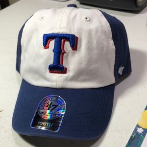 Texas Rangers MLB Kid’s Hall of Famer Adjustable Baseball Hat Cap Youth 7-14 old